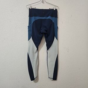Athleta colorblock leggings small size women
